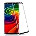 Kingxbar Galaxy S8 Protector Tempered Glass for Samsung Gs8 3D Curved Edge - Black Ultra Clear