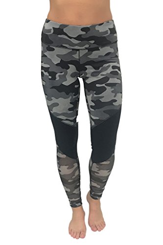 image for 90 Degree by Reflex - Performance Activewear - Printed Yoga Leggings -