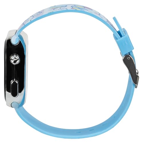 Accutime Cinnamoroll Kids Watch – LED Display, Square Case, Adjustable Plastic Strap, Collectible Tin – Perfect for Girls Who Love Cute Characters