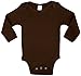 Earth Elements Baby Long Sleeve Bodysuit 3-6 Months Chocolate