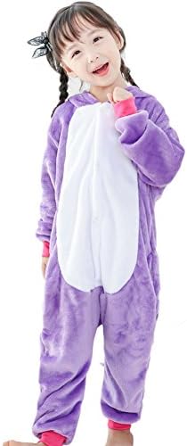 ONAMANO Kids Unicorn Costume Animal Onesie Pajamas Children Halloween Gift