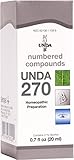 UNDA - UNDA 270 Numbered Compounds - Homeopathic Preparation - 0.7 fl oz (20 ml)