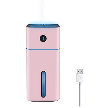 Amazon Com Qsac 180ml Ambient Light Humidifier Creative Car