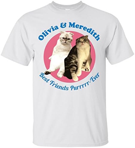 Original Olivia & Meredith Best Friends Pur Ever Swift Friends Cats T-Shirt