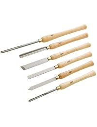 steelex Plus d2304 Deluxe HSS Torno Juego de cinceles, 6 Piece