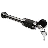 Connor Trailer Hitch Lock - 5/8" Black Nickel Hitch Pin for Class III, IV, V Hitches, 1615190 Receiver Lock
