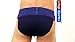 Yogi Sports S&C Gym Athletic Cotton Supporter Back Covered with Cup Pocket for Mens (Backcovered Navy Blue, 99-105 cms)