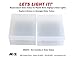Let's Edge It! Solar Plastic Brick Replacement Cubes, 2-Pack - Argee RG872