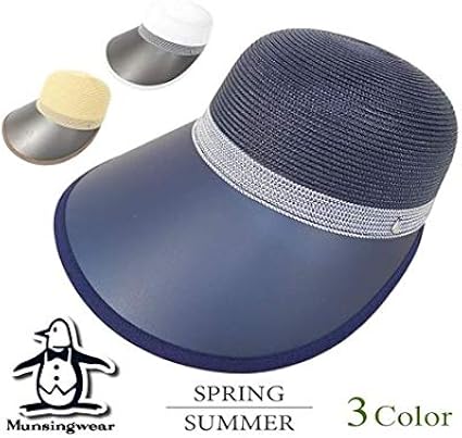 Amazon マンシングウェア キャップ ツバ広 ツバ11 5cm ゴルフ 帽子 レディース Free 55 59cm ツバ11 5cm ホワイト Wh 帽子 通販