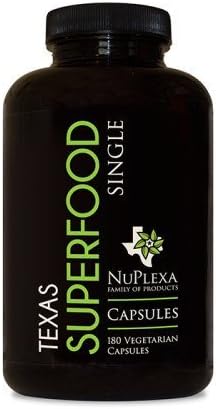 Texas Superfood 180 Capsules - Complete Daily Nutrition SUPERFOOD by Texas SuperFood
