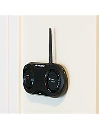 Guardline Sistema de intercomunicador inalámbrico. Conjunto mejor clasificado para el hogar o la oficina. Sonido digital claro y cristalino. Instalación fácil. Portátil y extensible. Modo de monitor de dos vías. Cobertura de múltiples habitaciones en toda