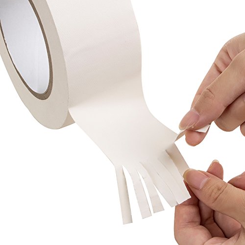 KAVANI Premium Gaffer Tape with Rubber Adhesive 2inch X 30yards White