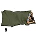 Browint Bamboo Travel Sheet, Extra Wide 87″X41″ Stretchy Sleep Sack for Hotel, Sleep Bag Liner for Travel and Camping, Rectangular with Pillow Pocket, Mummy Linerthumb 1