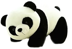 ANITA CORPORATION Lovable Hugable Panda Stuffed Plush Soft Toy for Baby Girl Kids Boys - 40 cm, Black and White, 1 Pieces