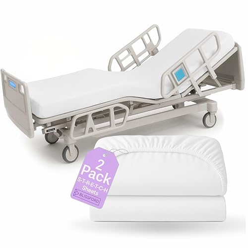 BLISSFORD Fitted Hospital Bed Sheets