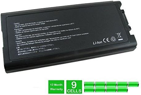 JLBOTIQUE28,LLC- New Replacement for- Panasonic Toughbook Cf-29, Toughbook Cf-51, Toughbook Cf-52, Cf-29, Cf-51, Cf-52 Laptop Battery - 9 Cell 6600mah Battery Cf-vzsu29 Cf-vzsu29au Cf-vzsu29u