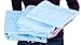 Clara Clark Bed Sheets, Premier 1800 Series 4 Piece Bed Sheet Set, Deep Pocket, Wrinkle, Fade, Stain Resistant, Luxury Soft Bedding Sheets & Pillowcases, Full, Light Blue Aqua