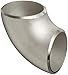 Stainless Steel 304/304L Butt-Weld Pipe Fitting, Short Radius 90 Degree Elbow, Schedule 40, 3
