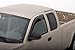 Auto Ventshade [AVS] Outside Mount Ventvisor / Rain Guards | Fits 2000 - 2004 Dodge Dakota Crew Cab- Smoke, 4 pcs. | 94853