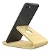 MoKo Wooden Cell Phone Stand, Smartphone Desktop Holder, Mobile Phone Holder Cradle, Fits with iPhone 11 Pro Max/11 Pro/11, iPhone SE, Galaxy S20 6.2