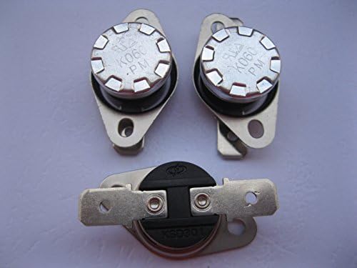 5 pcs 60 Celsius Temperature Switch Thermostat 60°C N.O. Normal Open KSD301