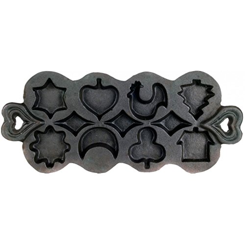 Cajun Classic 14-Inch Seasoned Cast Iron Muffin Pan - GL10492BS - //coolthings.us