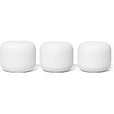 Google Nest WiFi Router 3 Pack ( One Router & Two extenders) 2ndGEneration 4x4 AC2200 Mesh Wi-Fi Routers with 6600 Sq Ft Cove