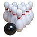 Gamecraft Jumbo Inflatable Bowling Set, Multicolor, Medium, Set of 10 pins + 1 Ball