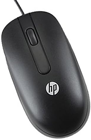 HP Wired Optical Mouse USB MOFYOU 672652-001 3 Buttons Black 800-DPI 180cm PC