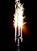 1 Pack of 4 pcs of Birthday Wedding Bottle/Cake Party Candles Smokeless Indoor Outdoor Use
