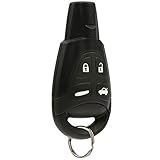 Car Key Fob Keyless Entry Remote fits Saab 2003-2009 9-3, 2003-2007 9-5 (LTQSAAM433TX, 3659-SAAM433)