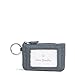 Vera Bradley Women's Microfiber Zip ID Case Wallet, Charcoal, One Size
