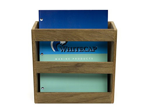 Whitecap Teak Magazine/Utility Rack