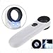 40X Magnifying Magnifier Glass Jeweler Eye Jewelry Loupe Loop 2 LED Light US