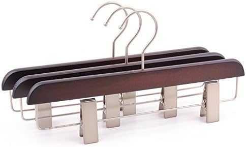 Retro pants rack/ trouser clip/Coat hanger/ solid wood hanging pants/ trouser clip-A