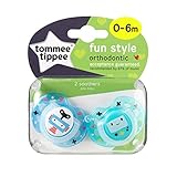 Closer to Nature Fun Style Soother Twin Pack - 0-6m (Robot - Blue)