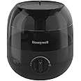 Honeywell HUL525BC Mini Mist™ Ultrasonic Cool Mist Humidifier, Black, with Essential Oil Tray, Variable Output Control, Auto