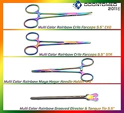 OdontoMed2011® 24 Pcs Advanced Anatomy Multi Color