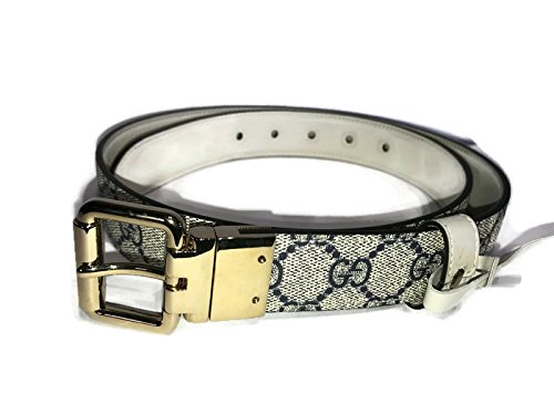Gucci Women’s Reversible White GG Belt