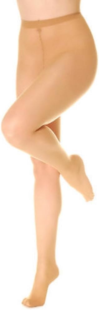 3 Pack Extra Long Leg Plus Size XXL Honey 20 Denier Opaque Tights Hips To 90"