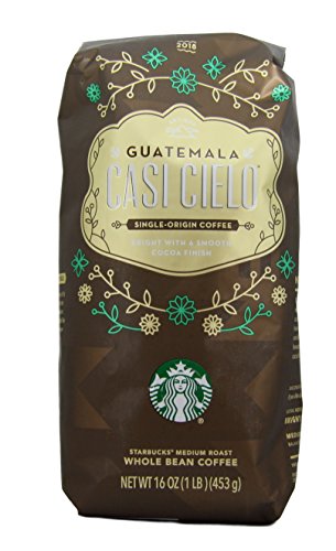 Click Here to See More Images Starbucks - Single Origin - Whole Bean Coffee - 16 oz - Pack of 2 (Guatemala Casi Cielo)