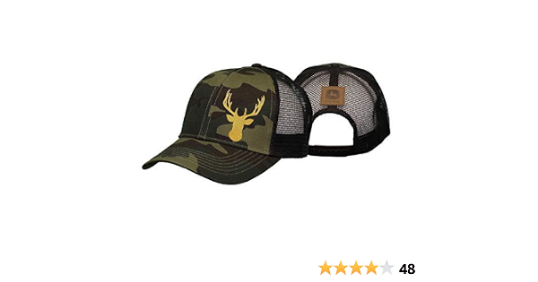 Caps John Deere 6 Panel Cap Camo Twill 