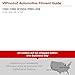 VIPMOTOZ LED Halo Ring Black Projector Headlight Lamp Assembly For 1992-1996 Honda Prelude - Built-In 55 Watts Xenon HID LED Low Beam, Driver & Passenger Side