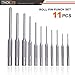 11Pcs Roll Pin Punch Set, TACKLIFE professional Repair Tool Kit 50CRV steel for Watches/Jewelry/Crafts Household-PP01