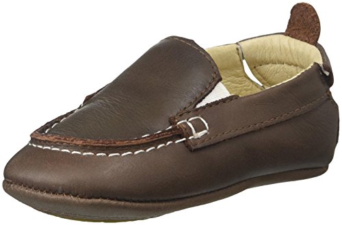 Old Soles Unisex Baby Boat Shoe Slip On (Infant/Toddler), Distressed Brown, 17 EU(1.5 M US Infant)