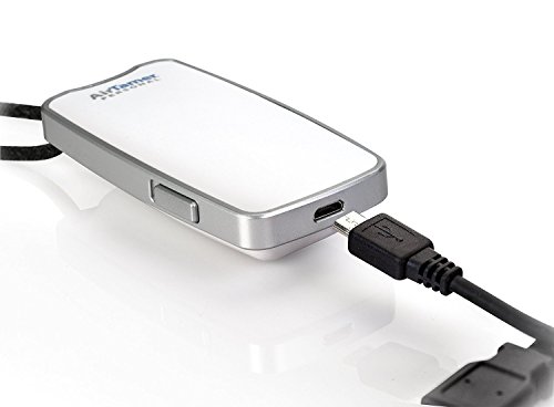 AirTamer A310 |Personal Rechargeable and Portable Air Purifier | Negative Ion Generator | Purifies Air Eliminating Germs, Dust, Viruses, Bacteria, Allergens, Mold, Odors, and More | White