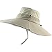 Peicees Super Wide Brim Sun Hat, UPF 50+ UV Protecton Fishing Hat, Waterproof Bucket Hat, Summer Outdoor Safari Cowboy Hat for Men Women Hiking Camping Hunting Adventure