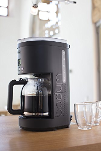 Bodum 11754-01CA Bistro Maker Programmable Coffee Machine with