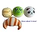 Pack of 11PCS Kawaii Soft Squishy Foods Panda Bread Bun Milk Bottle Yellow Duckling Phone Straps Charms Kids Toys