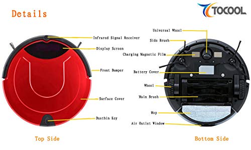 Robot Vacuum Cleaner Sweeping And Mopping Robotic Vacuum Cleaning